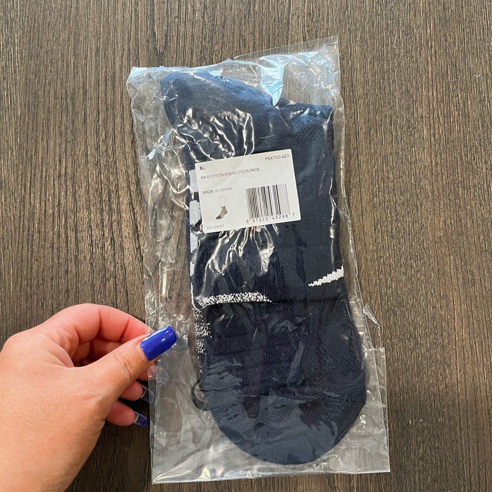 NWT Nike Men`s Elite NBA Grip Power Basketball Crew Socks - Size XL - Picture 3 of 4